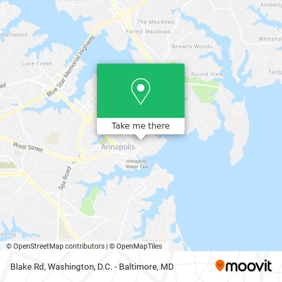 Mapa de Blake Rd