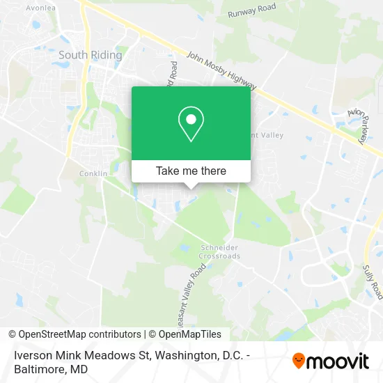 Iverson Mink Meadows St, Chantilly, VA 20152 map