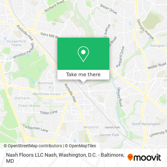 Mapa de Nash Floors LLC Nash