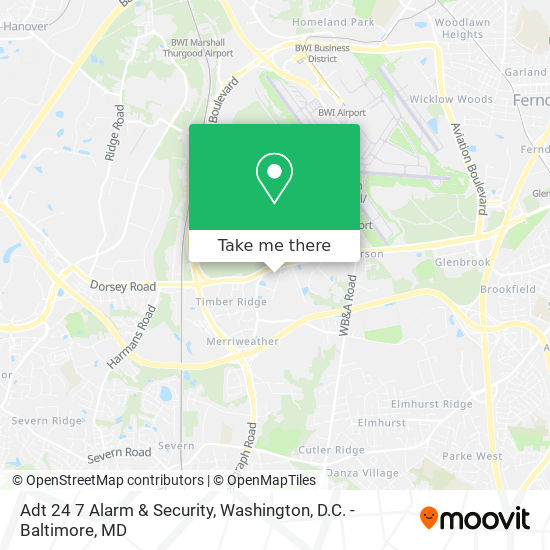 Adt 24 7 Alarm & Security map