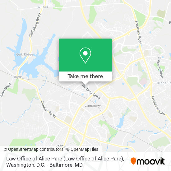 Mapa de Law Office of Alice Paré