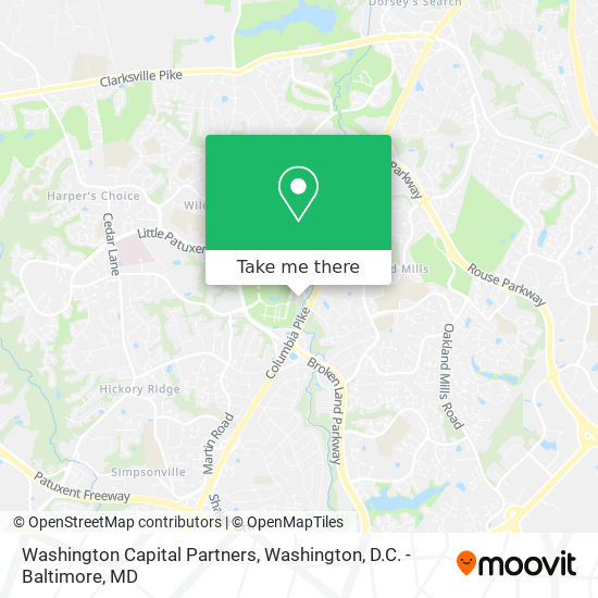 Washington Capital Partners map