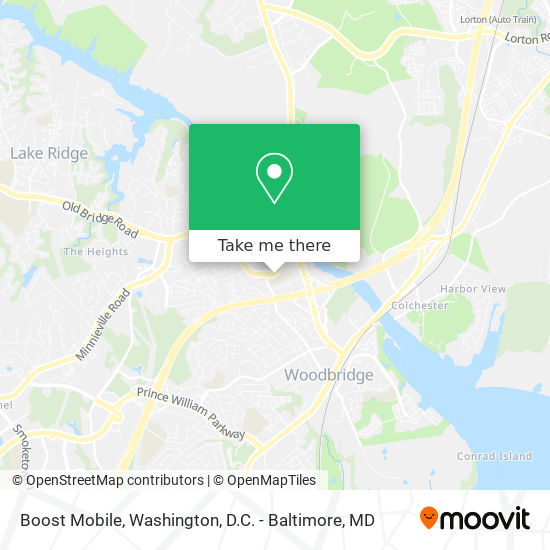 Boost Mobile map