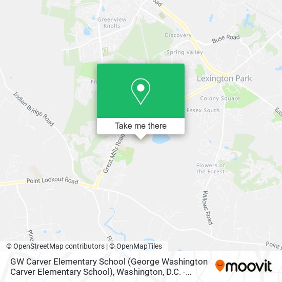 GW Carver Elementary School (George Washington Carver Elementary School) map