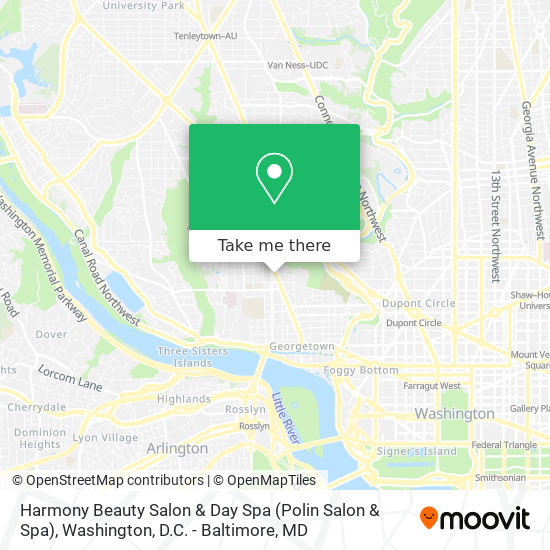 Harmony Beauty Salon & Day Spa (Polin Salon & Spa) map