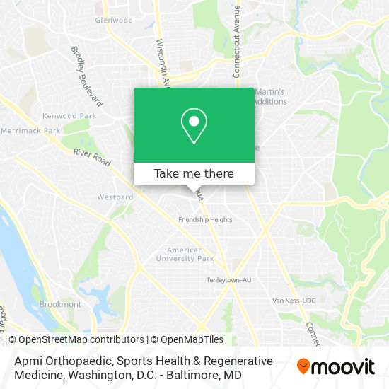 Apmi Orthopaedic, Sports Health & Regenerative Medicine map