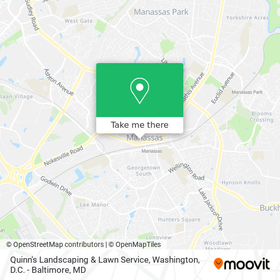 Quinn's Landscaping & Lawn Service map