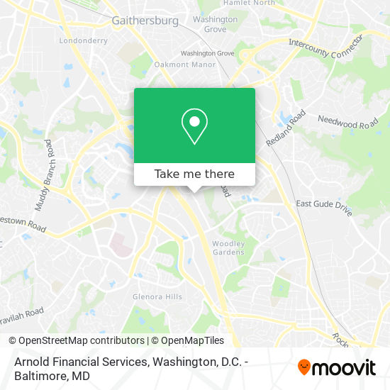 Mapa de Arnold Financial Services