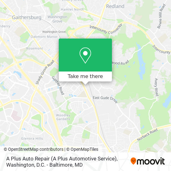 A Plus Auto Repair (A Plus Automotive Service) map