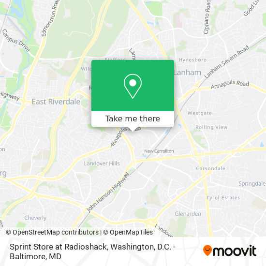 Mapa de Sprint Store at Radioshack