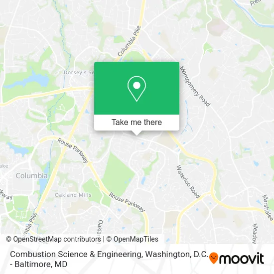 Mapa de Combustion Science & Engineering