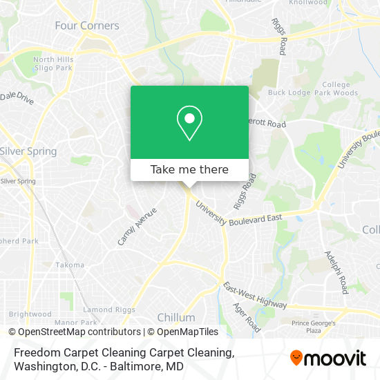 Mapa de Freedom Carpet Cleaning Carpet Cleaning