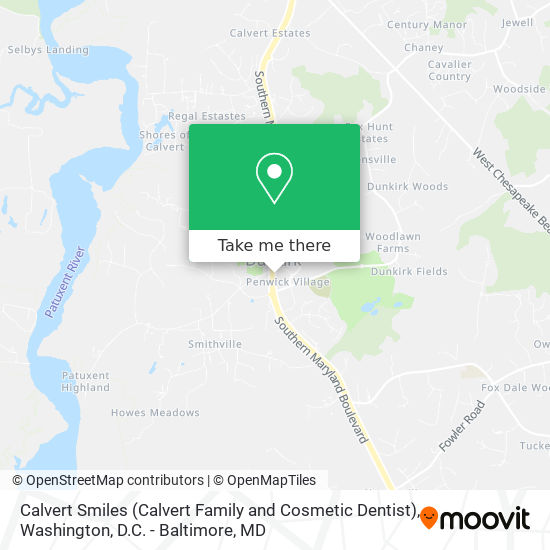 Calvert Smiles (Calvert Family and Cosmetic Dentist) map