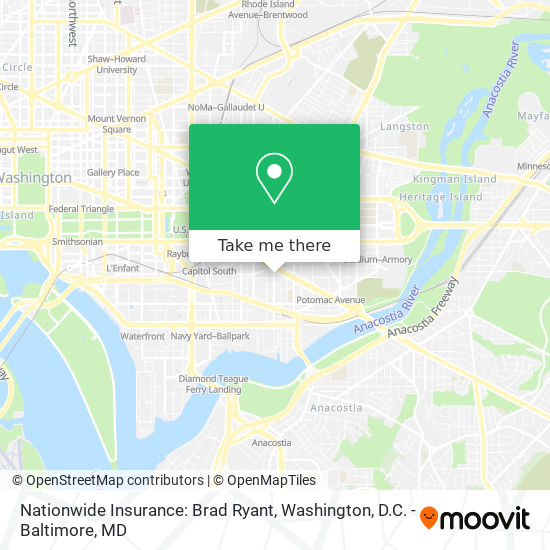 Mapa de Nationwide Insurance: Brad Ryant