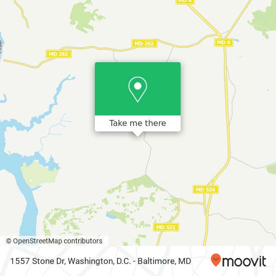 1557 Stone Dr, Huntingtown, MD 20639 map