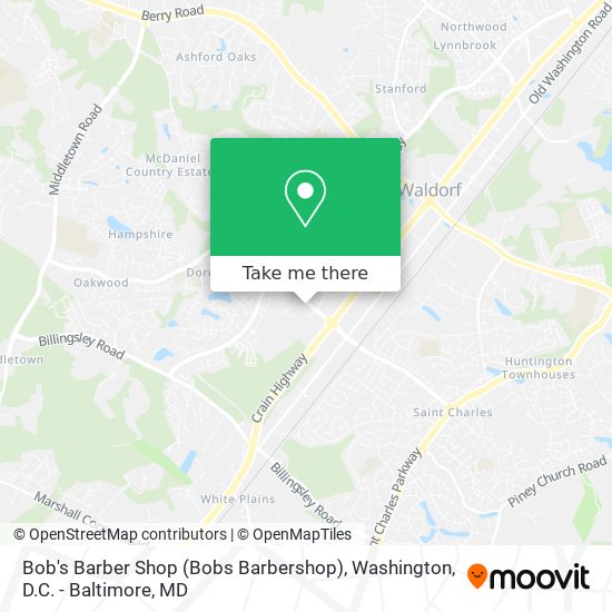 Mapa de Bob's Barber Shop (Bobs Barbershop)
