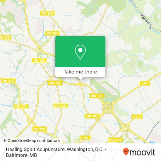 Mapa de Healing Spirit Acupuncture, 6010 Meadowridge Center Dr