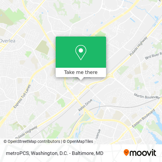 metroPCS map