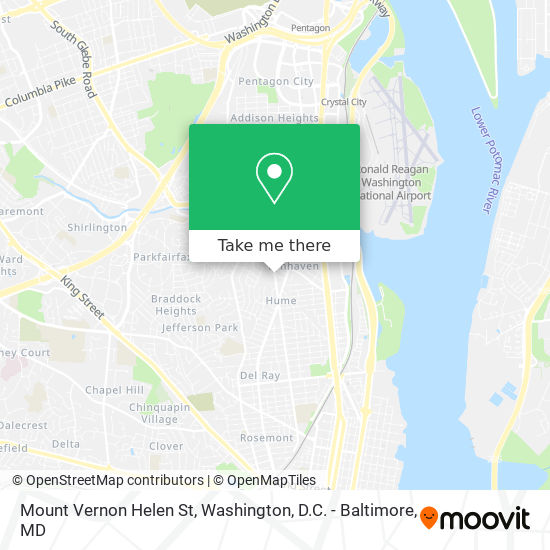 Mapa de Mount Vernon Helen St