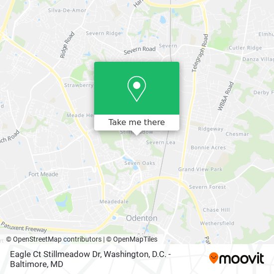 Eagle Ct Stillmeadow Dr map