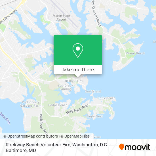 Rockway Beach Volunteer Fire map