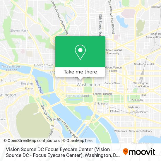 Vision Source DC Focus Eyecare Center map