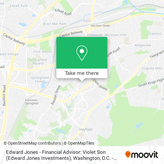 Edward Jones - Financial Advisor: Violet Son (Edward Jones Investments) map