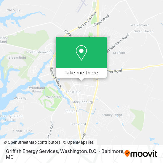 Griffith Energy Services map