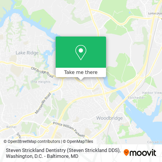 Mapa de Steven Strickland Dentistry (Steven Strickland DDS)