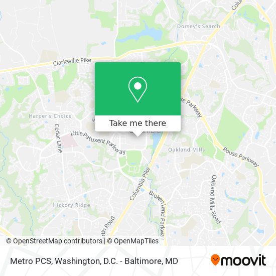 Metro PCS map