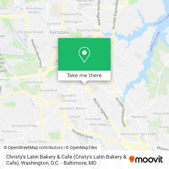 Christy's Latin Bakery & Cafe map