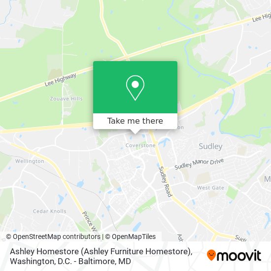 Ashley Homestore (Ashley Furniture Homestore) map