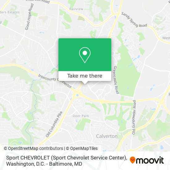 Sport CHEVROLET (Sport Chevrolet Service Center) map