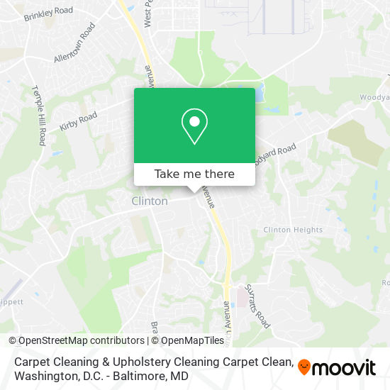 Carpet Cleaning & Upholstery Cleaning Carpet Clean map