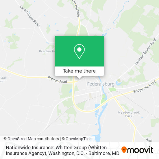 Nationwide Insurance: Whitten Group (Whitten Insurance Agency) map