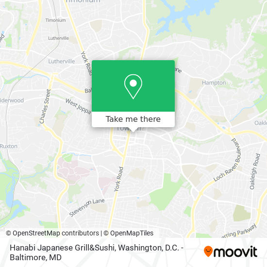 Hanabi Japanese Grill&Sushi map