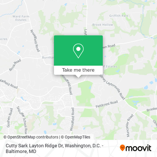 Mapa de Cutty Sark Layton Ridge Dr