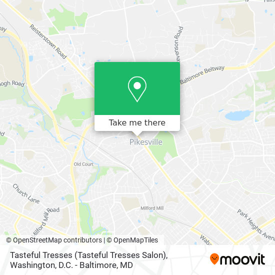 Mapa de Tasteful Tresses (Tasteful Tresses Salon)