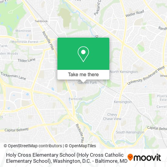 Mapa de Holy Cross Elementary School