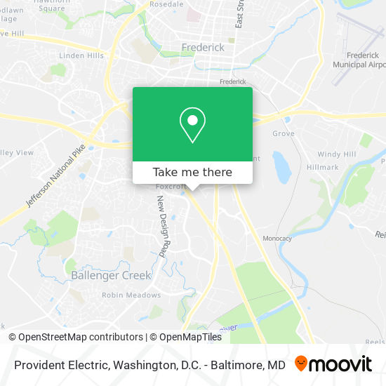 Provident Electric map