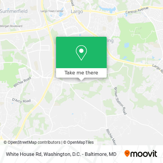 Mapa de White House Rd