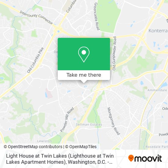 Light House at Twin Lakes (Lighthouse at Twin Lakes Apartment Homes) map