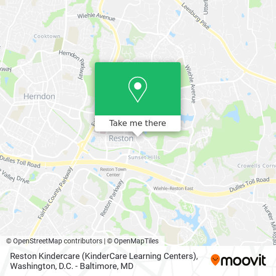 Reston Kindercare (KinderCare Learning Centers) map