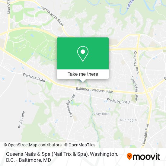 Mapa de Queens Nails & Spa (Nail Trix & Spa)