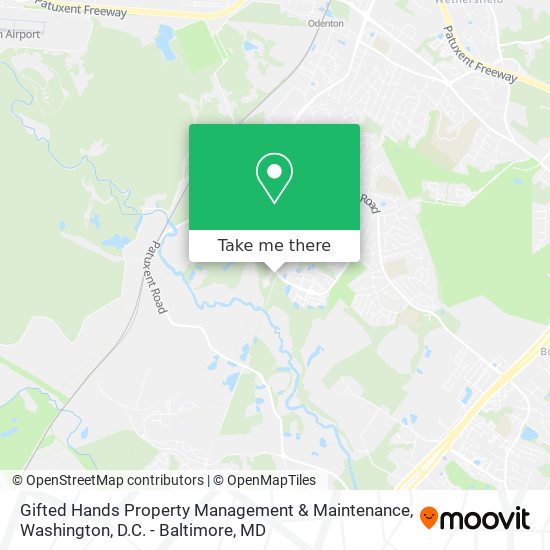 Mapa de Gifted Hands Property Management & Maintenance