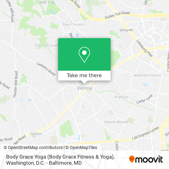 Mapa de Body Grace Yoga
