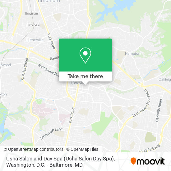 Usha Salon and Day Spa map