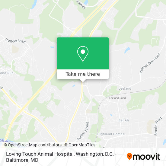 Loving Touch Animal Hospital map