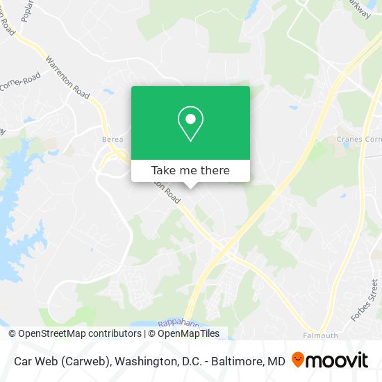 Car Web (Carweb) map