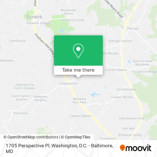 1705 Perspective Pl map